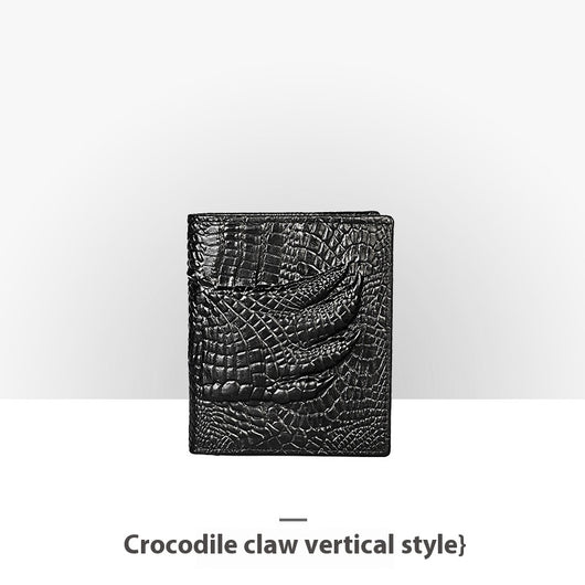 Cartera de Cuero Artesanal Grabada Retro para Hombre - Image 34