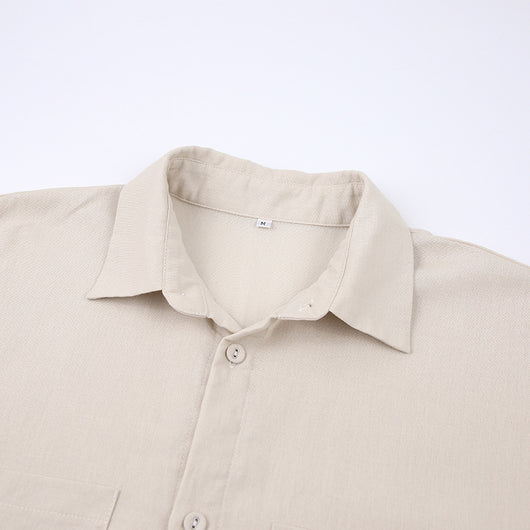 Traje Ejecutivo de Algodón: Camisa y Pantalón de Dos Piezas - Image 24