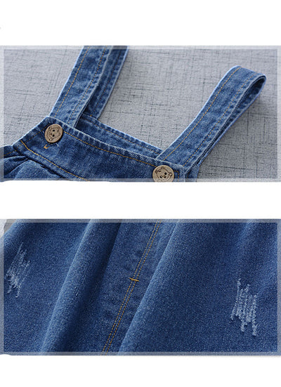 Pantalones de Mezclilla con Tirantes para Niños y Niñas - Image 19