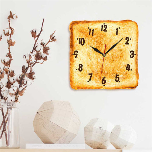 Reloj de Pared Moderno con Diseño de Pan Artesanal Realista - Image 4