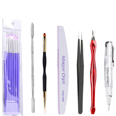 Kit Profesional de Adhesivo para Uñas Postizas con Fibra de Vidrio - Image 14