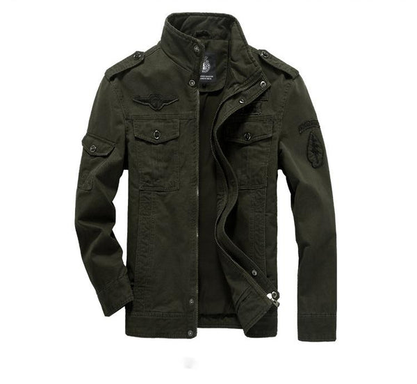 Chaqueta Cargo Militar Hombre Talla Grande Casual