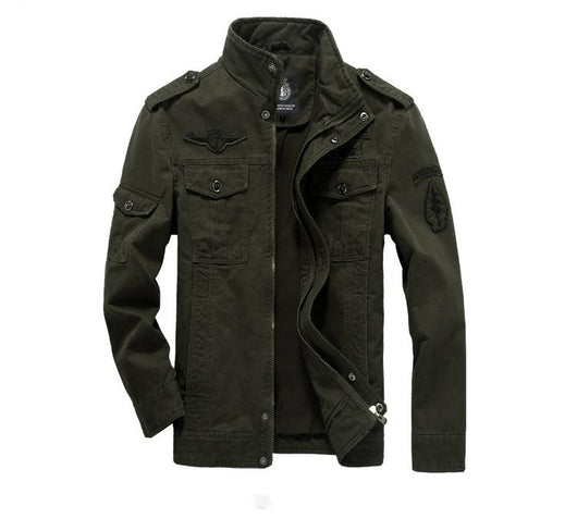Chaqueta Cargo Militar Hombre Talla Grande Casual