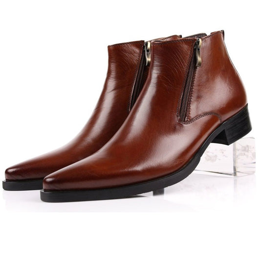 Botas Formales de Cuero para Hombre - Calzado Profesional Premium - Image 11