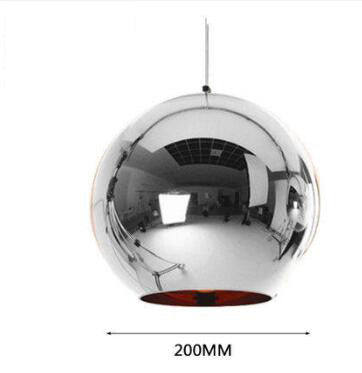 Lámpara Colgante de Cristal Espejo Efecto Espacio con Electrochapado - Image 12