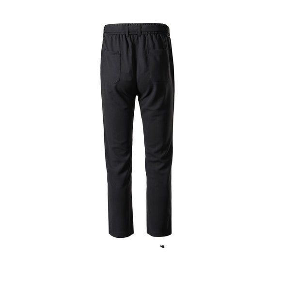 Pantalones de Descanso Rectos Unisex con Cinturón