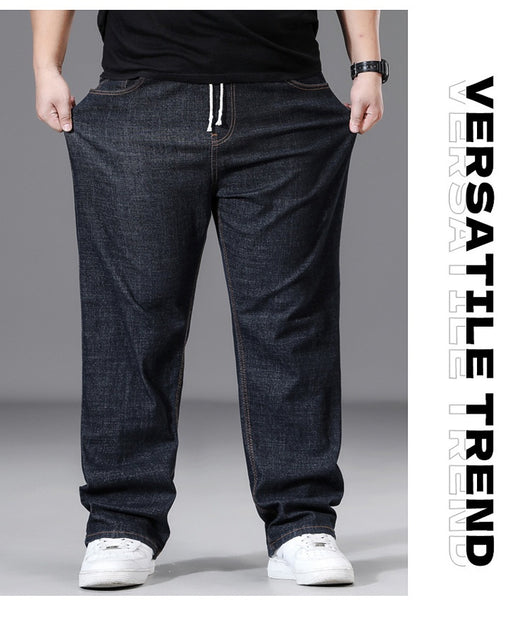 Pantalones Holgados de Cintura Elástica para Hombre Talla Grande - Image 11