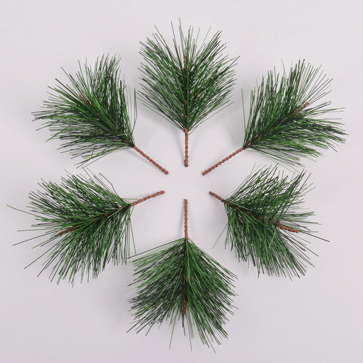 Hojas de Pino Artificial PVC para Decoraciones Navideñas - Image 12
