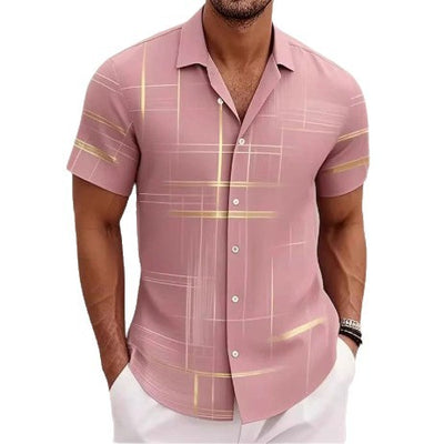 Camisa Casual de Botones para Hombre - Perfecta para Viajes y Aventuras - Image 5