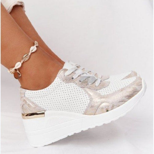 Zapatos Deportivos Plataforma Dad Shoes Talla Grande Mujer - Image 42