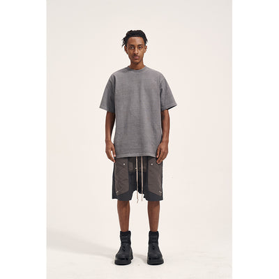 Shorts Casuales Holgados para Hombre con Parches Contrastantes - Image 7