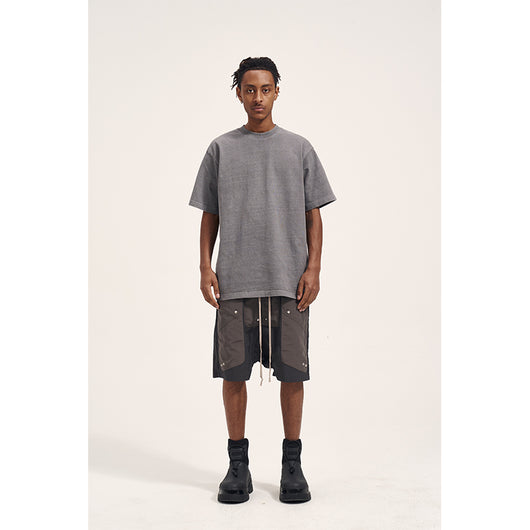 Shorts Casuales Holgados para Hombre con Parches Contrastantes - Image 7