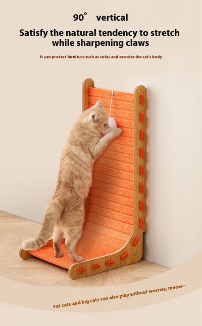 Rascador Vertical de Fieltro de Sisal para Gatos - Protector de Sofá - Image 7