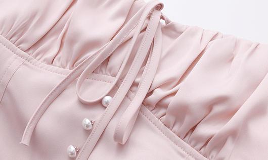 Blusa Elegante con Cuello y Cintura Ajustada para Mujer - Image 8