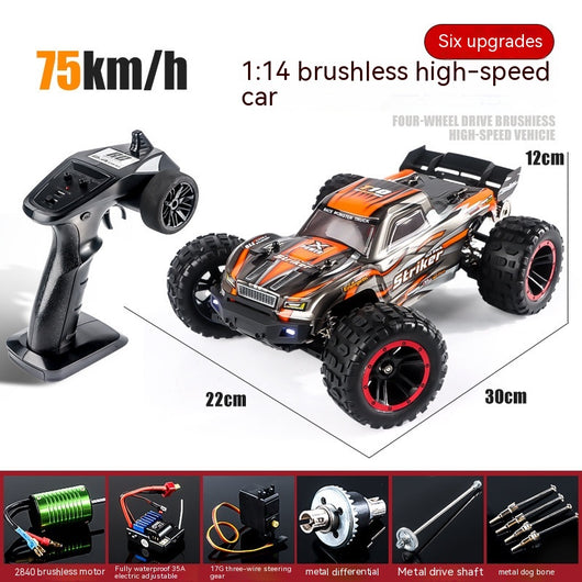 Auto de Control Remoto Eléctrico de Alta Velocidad 4x4 con Motor Brushless - Image 3