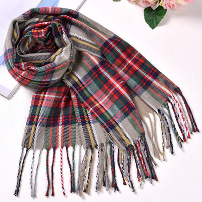 Bufanda Escocesa de Invierno Estilo Británico - Image 28