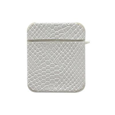 Funda de Cuero para Auriculares Bluetooth con Patrón Piel de Serpiente - Image 2