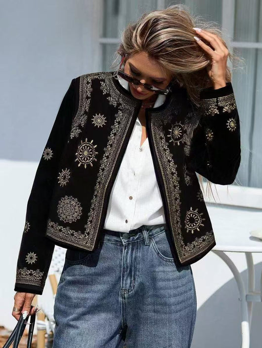 Abrigo Casual con Capucha y Cuello Redondo para Mujer - Image 9