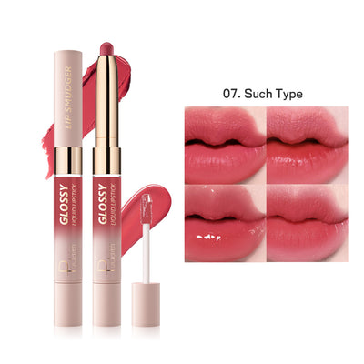 Labial Doble Punta 10 Colores - Mate y Brillo - Image 12