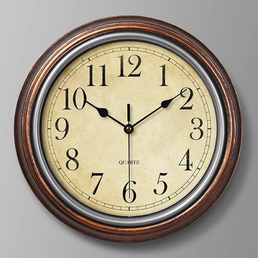 Reloj de Pared Retro Silencioso sin Perforaciones - Image 3