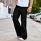 Jeans Bootcut Cintura Alta Negros Slim Casual