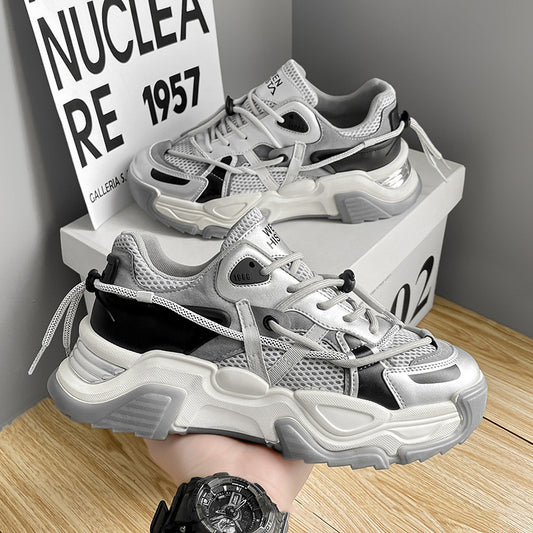 Tenis Deportivos para Hombre con Suela Gruesa y Tecnología Transpirable - Image 2