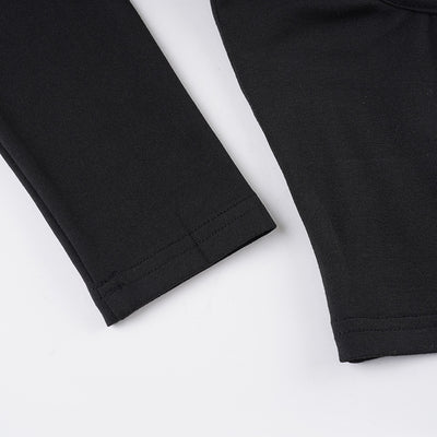 Blusa Larga con Panel de Encaje y Efecto Dos Piezas para Mujer - Image 13