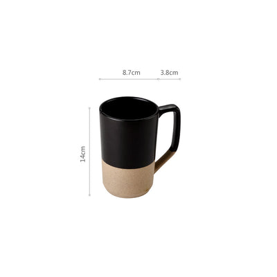 Taza Cerámica Retro Japonesa Grande con Tapa y Cuchara - Image 7