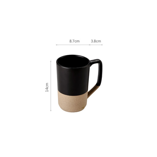 Taza Cerámica Retro Japonesa Grande con Tapa y Cuchara - Image 7
