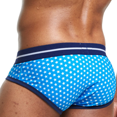 Calzoncillos de Algodón Peinado para Hombre con Diseño Estrella - Image 9