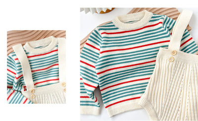 Suéter Rayado Tejido para Niños y Niñas - Image 3