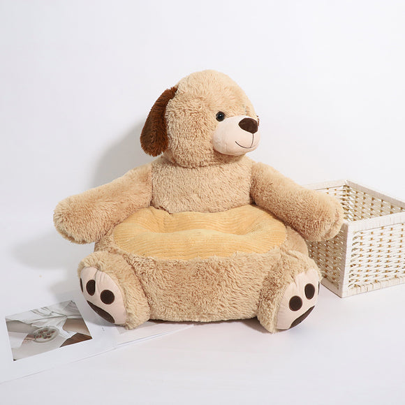 Asiento Tatami Infantil con Diseño de Cachorro - Cojín Sofá Animado para Bebés