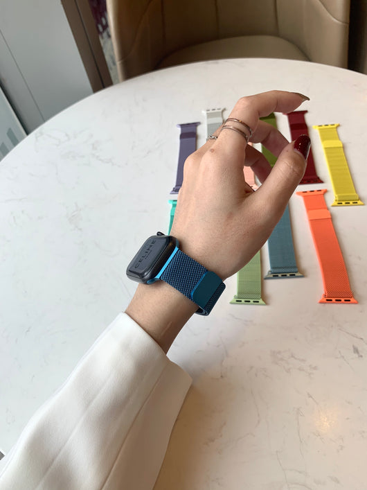 Correa Milanesa Magnética para Apple Watch - Compatible con Todas las Generaciones - Image 20