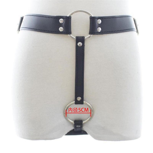 Cinturón de Castidad Masculino en Cuero PU Premium - Image 2