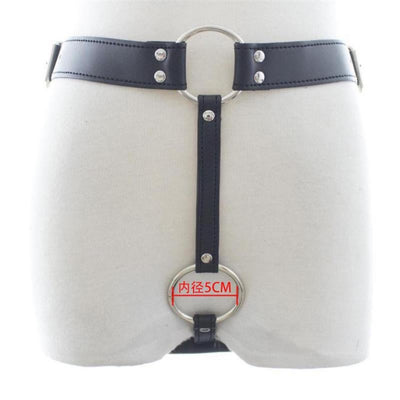 Cinturón de Castidad Masculino en Cuero PU Premium - Image 2