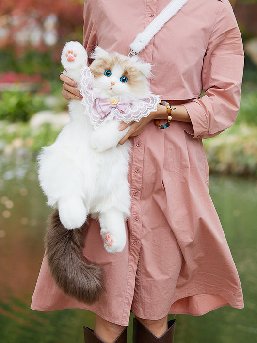 Mochila Muñeca de Peluche Ragdoll para Niñas - Diseño Adorable - Image 6