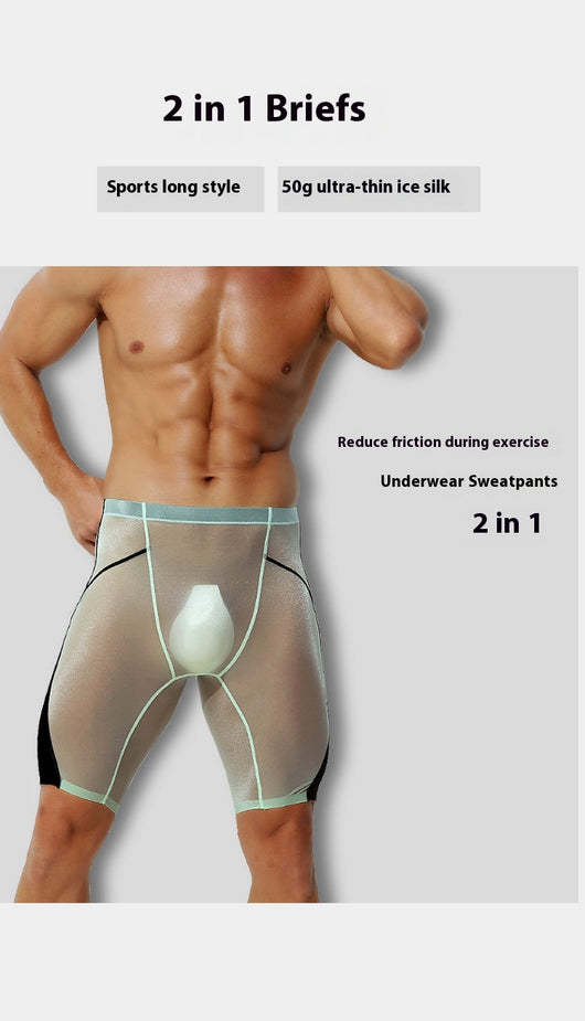 Calzoncillos Deportivos Ice Silk sin Marca Visible - Secado Rápido y Máxima Comodidad - Image 22