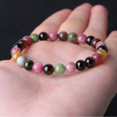Pulsera de Turmalina Natural Multicolor - Image 10