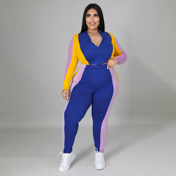Conjunto Deportivo con Chaqueta y Pantalón de Contraste - Image 6