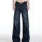 Pantalones Cargo Micro-pull Cintura Suelta Rectos