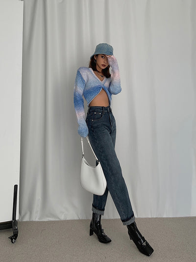 Suéter Oversize Cuello V Suave y Cómodo para Mujer - Image 19