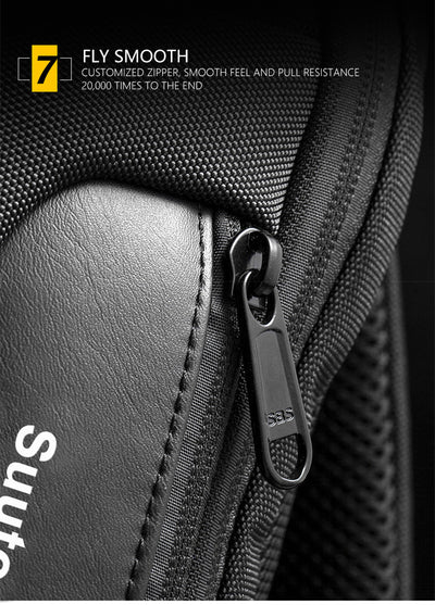 Bolsa Cruzada Antirrobo para Hombre - Mochila Mensajero de Seguridad - Image 19