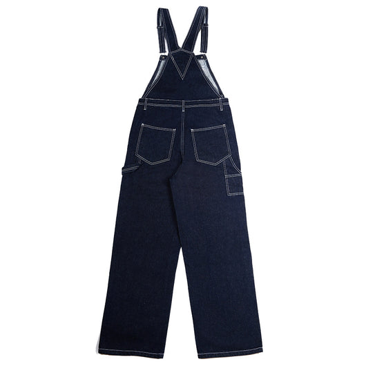 Pantalón Peto Vaquero Vintage a Rayas para Hombre - Estilo Cowboy Clásico - Image 7