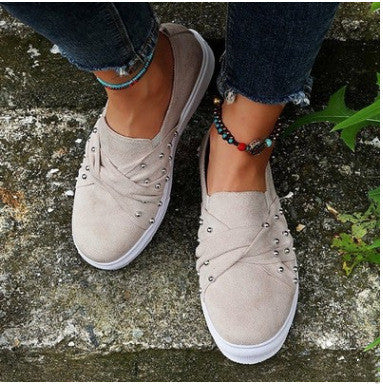 Mocasines Casuales Talla Grande para Mujer sin Cordones - Image 11