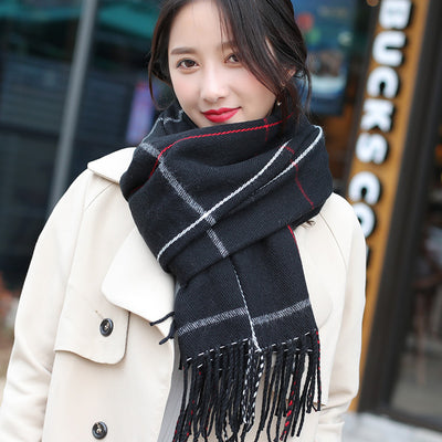 Chal de Invierno Tipo Cachemira para Mujer - Versátil y Abrigador - Image 2