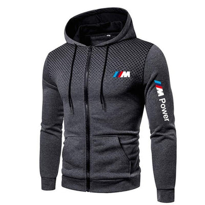 Sudadera Deportiva de Algodón con Cierre - Estilo Casual para Outdoor - Image 6