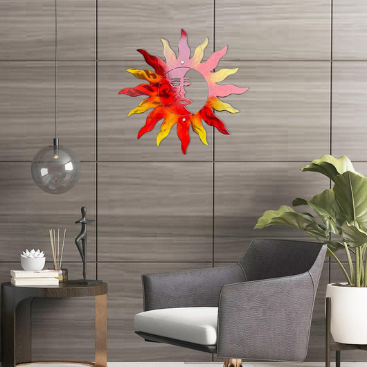 Decoración de Sol en Hierro Forjado para Interiores y Exteriores - Image 3