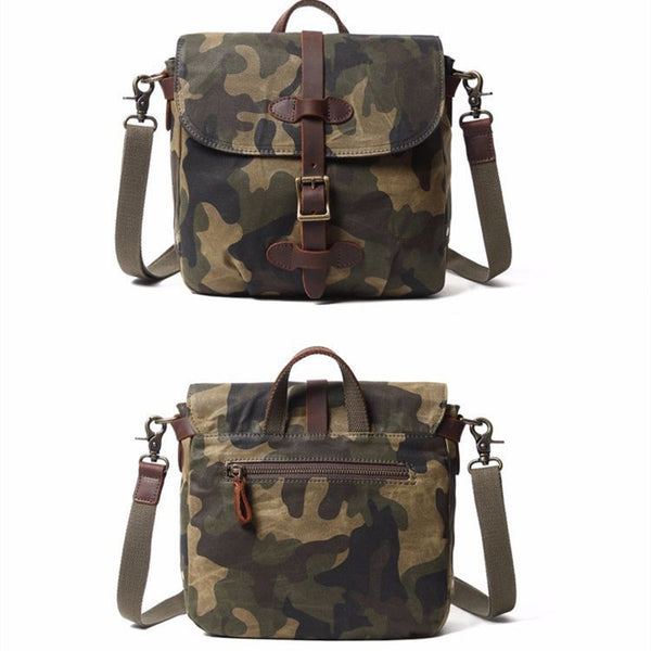 Bolsa Mensajera de Lona Impermeable