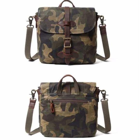 Bolsa Mensajera de Lona Impermeable