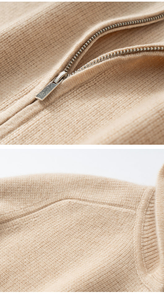 Cardigan Hoodie de Cachemira para Mujer con Cierre - Image 13